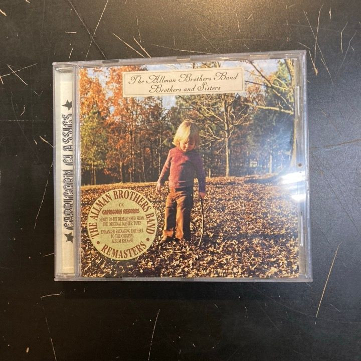 Allman Brothers - Brothers And Sisters (remastered) CD (VG+/VG+) -southern rock-